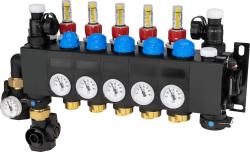 ProCalida CC на 5 контуров отопления, ротаметры 0,75÷3,75 л/мин