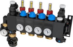 ProCalida CC на 4 контура отопления, ротаметры 0,75÷3,75 л/мин