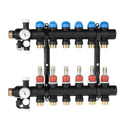 ProCalida EF1 на 6 контуров отопления, ротаметры 0,2÷1,6 л/мин