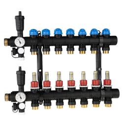 ProCalida EF1 на 7 контуров отопления, ротаметры 0,2÷1,6 л/мин