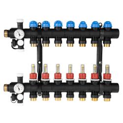 ProCalida EF1 на 7 контуров отопления, ротаметры 0,2÷1,6 л/мин