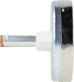 Термометр биметаллический BiTh 63, fi63 мм, 0÷120°C, L 40 мм, НР1/2", ax, кл. 2