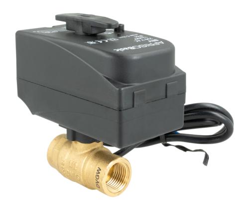 9021100 2-ходовой шаровой кран с приводом BEV, DN15, ВР1/2", Kvs 20 м³/ч, 230 В AC, НЗ - Фотогалерея AFRISO 1