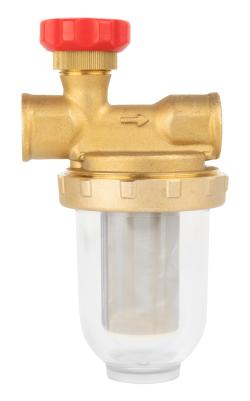 Однотрубный масляный фильтр V 1/2 - 500 St, со стальным фильтрующим элементом, 500 л/ч