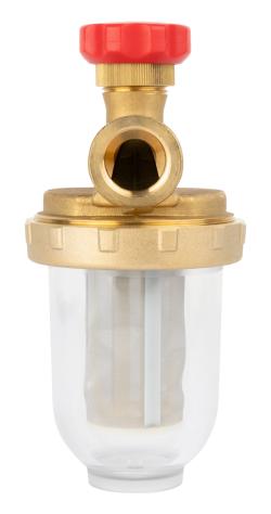 Однотрубный масляный фильтр V 1/2 - 500 St, со стальным фильтрующим элементом, 500 л/ч