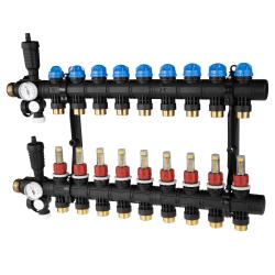 ProCalida EF1 на 9 контуров отопления, ротаметры 0,2÷1,6 л/мин
