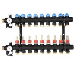 ProCalida EF1 на 9 контуров отопления, ротаметры 0,2÷1,6 л/мин