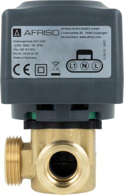 3-ходовой зональный клапан AZV 647, DN20, НРП1" угловой, Kvs 5,5