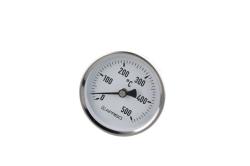 Термометр биметаллический для измерения температуры дымовых газов RT 80, fi80 мм, L 150 мм, 0÷500°C, ax, кл. 2