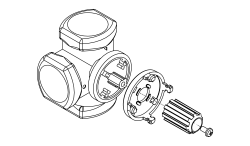 Монтажный комплект ARM/ACT/ARC ProClick для смесительных клапанов ESBE (VRG)