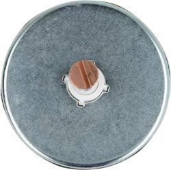 Термометр биметаллический BiTh 63, fi63 мм, 0÷120°C, L 63 мм, НР1/2", ax, кл. 2