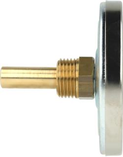 Термометр биметаллический BiTh 80, fi80 мм, 0÷120°C, L 40 мм, НР1/2", ax, кл. 2