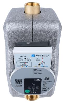 Насосная группа RTA 60 DN25, термический клапан 60°C, насос Wilo