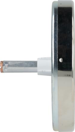 Термометр биметаллический BiTh 100, fi100 мм, 0÷120°C, L 40 мм, НР1/2", ax, кл. 2