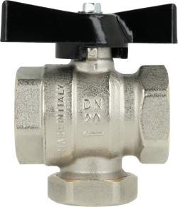 Шаровой клапан с сетчатым фильтром и магнитом BFV,  ВР3/4"
