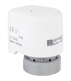 Термоэлектрический привод TSA-03, ВР M30x1,5 мм, 24 В AC/DC со вспомогательным выключателем, НЗ