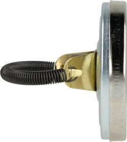 Термометр биметаллический накладной ATh 63 F, fi63 мм, 0÷120°C, для труб 3/8"÷1 1/2", ax, кл. 2