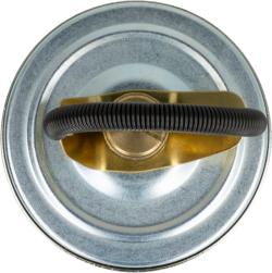 Термометр биметаллический накладной ATh 63 F, fi63 мм, 0÷120°C, для труб 3/8"÷1 1/2", ax, кл. 2