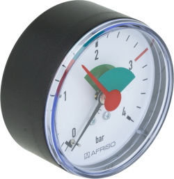 Манометр HZ 63, fi63 мм, 0÷4 бар, НР1/4", ax, кл. 2,5