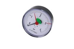 Манометр HZ 80, fi80 мм, 0÷4 бар, НР1/2", ax, кл. 2,5