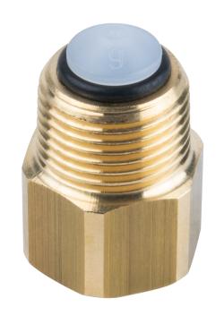 Отсечной клапан для воздухоотводчика, НР1/2" x ВР3/8"