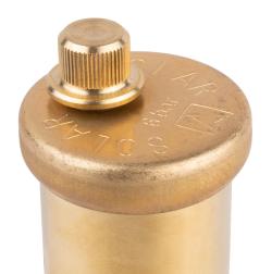 Автоматический воздухоотводчик, для солнечных систем НР3/8", с запорным шаровым краном НР3/8".