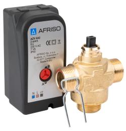 3-ходовой зональный клапан AZV 642, DN15, НРП3/4", Kvs 8 м³/ч