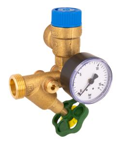 Группа безопасности для бойлера ГВС ASB, Nmax UDT 111,5 кВт, с предохранительным клапаном MSW 6 бар