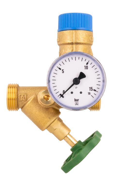 77999 Группа безопасности для бойлера ГВС ASB, Nmax UDT 111,5 кВт, с предохранительным клапаном MSW 6 бар - Фотогалерея AFRISO 1