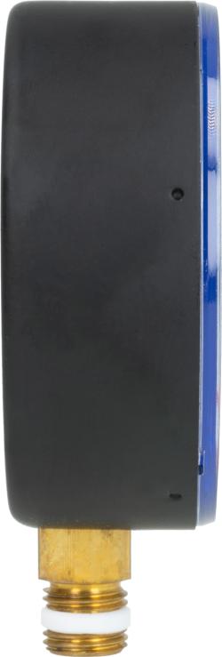 Термоманометр TM 80, fi80 мм, 0÷4 бар, 20÷120°C, НР1/4", ax, кл. 2,5