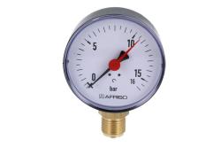 Манометр RF 80, fi80 мм, 0÷16 бар, НР1/2", rad, кл. 2,5
