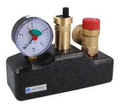 Группа безопасности котла KSG maxi, Nmax UDT 75,4 кВт, с предохранительным клапаном MS 3 бар