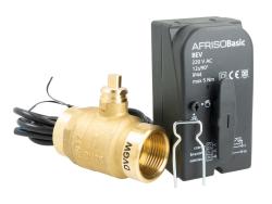 2-ходовой шаровой кран с приводом BEV, DN25, ВР1", Kvs 60 м³/ч, 230 В AC, НЗ