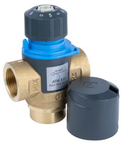 Термостатический смесительный клапан ATM 331, DN20, ВР3/4", 35÷60°C, Kvs 1,6 м³/ч