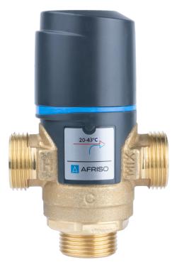 Термостатический смесительный клапан ATM 341, DN15, НРП3/4", 20÷43°C, Kvs 1,6 м³/ч