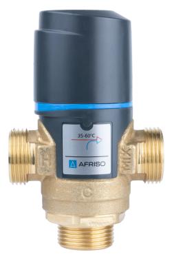 Термостатический смесительный клапан ATM 343, DN15, НРП3/4", 35÷60°C, Kvs 1,6 м³/ч