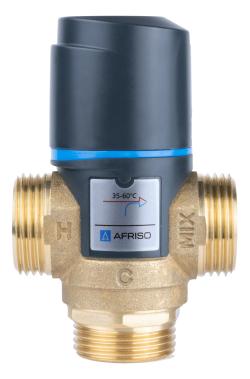 Термостатический смесительный клапан ATM 563, DN20, НРП1", 35÷60°C, Kvs 2,5 м³/ч