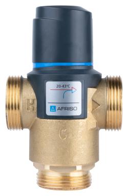 Термостатический смесительный клапан ATM 881, DN25, НРП1 1/4", 20÷43°C, Kvs 4,2 м³/ч
