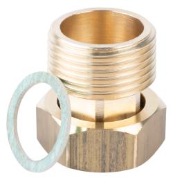 Резьбовое соединение для клапанов AZV, ВР1" × НР1", уплотнение