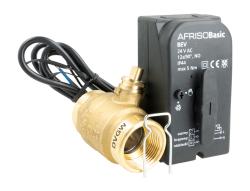 2-ходовой шаровой кран с приводом BEV, DN25, ВР1", Kvs 60 м³/ч, 24 В AC, НО