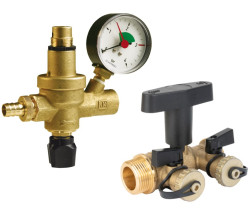 Арматура для наполнения систем KFE, FAM и арматура для наполнения и промывки систем AFC