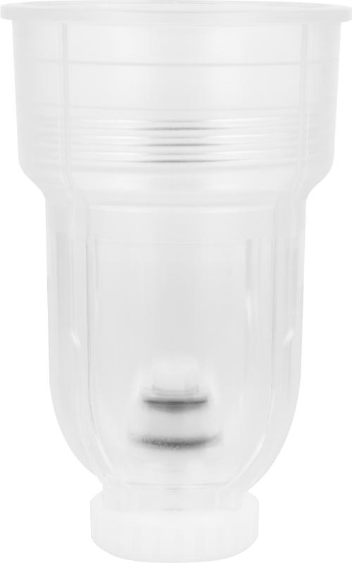 Резервуар для фильтра (отстойник) из пластика, короткий, со сливным краном, для FloCo-Top-1C/-2C