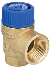 Предохранительный клапан для бойлеров ГВС MSW, 8 бар, ВР1/2" x ВР3/4"
