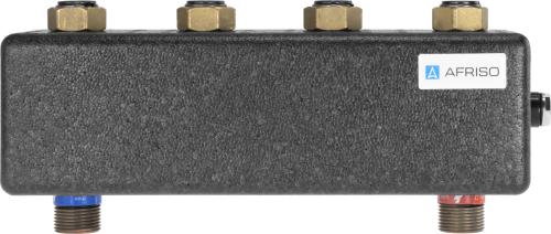 Коллектор KSV 90-2 HW с гидрострелкой для насосных групп BPG, до 50 кВт, для 2 контуров