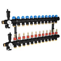 ProCalida EF1 на 12 контуров отопления, ротаметры 0,2÷1,6 л/мин