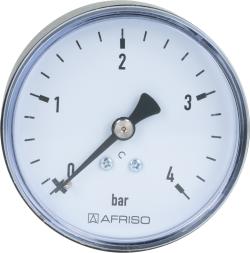 Манометр RF 63, fi63 мм, 0÷4 бар, НР1/4", ax, кл. 2,5