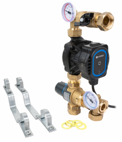 Насосно-смесительный узел BTU 502 AP для теплого пола с клапаном ATM 761, насос AFRISO APH 160