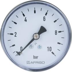 Манометр RF 63, fi63 мм, 0÷10 бар, НР1/4", ax, кл. 2,5