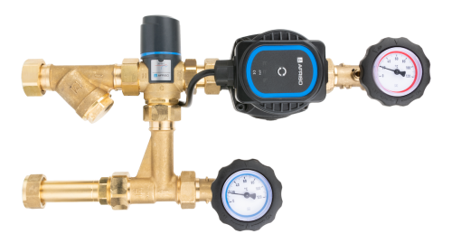 Насосная группа BPS 991 AP с термостатическим клапаном ATM 561, насос AFRISO APH 15-7/130