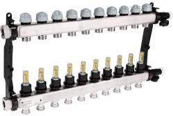 ProCalida VA 1C из нержавеющей стали, 10 контуров, гайки ВРП1'', 0,5 - 4,0 л/мин